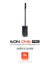 JBL EON ONE PRO Owner's manual