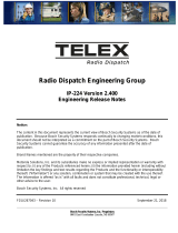 Telex IP-224 Release note