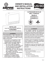 Empire PVS35P-3 Owner's manual