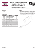 Empire UltraSaver90Plus Condensate Pump Kit Owner's manual