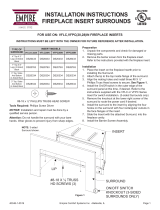 American Hearth Surrounds for VFLC and VFPC Inserts Owner's manual