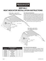 Broilmaster DPA155 Heat Indicator Installation guide