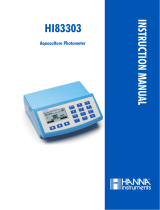 Hanna Instruments HI83303-01 Owner's manual