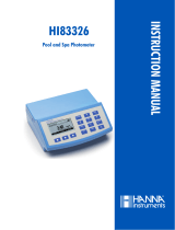 Hanna Instruments HI83326-01 Owner's manual