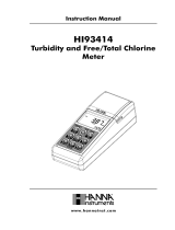 Hanna Instruments HI93414-01 Owner's manual
