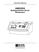 Hanna Instruments HI83224 Owner's manual