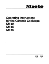 Miele KM84 Owner's manual