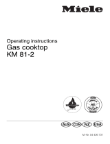 Miele KM81 User manual