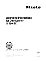 Miele G450 Owner's manual