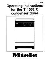 Miele T1052C Owner's manual