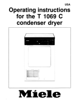 Miele T1069C Owner's manual