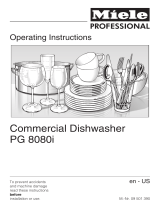 Miele PG8080 Owner's manual