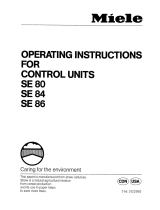 Miele SE80 Owner's manual