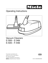 Miele S300 Owner's manual