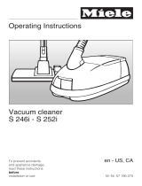 Miele S 252i Owner's manual