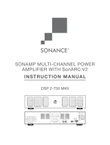 Sonance LS6T SAT/LS12T SUB 8 Ohm 4.1 W/ DSP 2-150 Amps User manual
