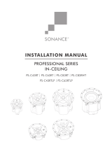 Sonance PS-C43RTLP Installation guide