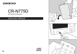ONKYO CS-N775D (CR-N775D) Owner's manual