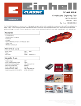 EINHELL TC-MG 135 E Product Sheet