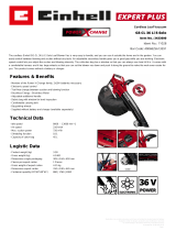 EINHELL GE-CL 36 Li E-Solo Product Sheet