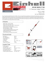 EINHELL GE-HH 18/45 Li T Kit Product Sheet