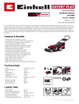EINHELL GE-PM 53 S HW-E Li (1x1,5Ah) Product Sheet