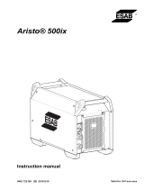 ESAB Aristo® 500ix User manual