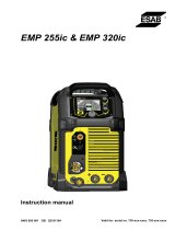 ESAB EMP 255ic & EMP 320ic User manual