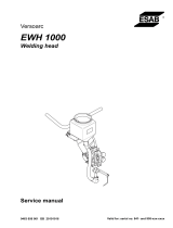 ESAB EWH 600 / EWH 1000 User manual