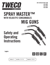 ESAB SPRAY MASTER™ with Velocity2 Consumables Mig Guns User manual