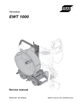 ESAB EWT 1000 User manual