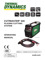 ESAB ESAB Cutmaster 60i Plasma Cutting System User manual