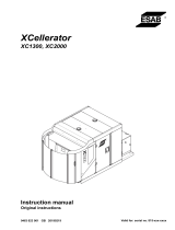 ESAB Xcellerator User manual