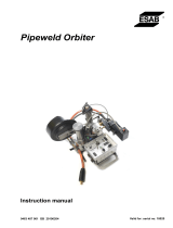 ESAB Pipeweld orbiter User manual