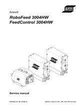 ESAB RoboFeed 3004HW FeedControl 3004HW User manual