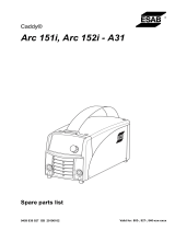 ESAB Caddy Arc 151i A31 Specification