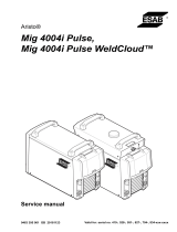 ESAB Mig 4004i Pulse WeldCloud™ - 380-460 V version User manual