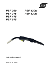 ESAB PSF 415 User manual