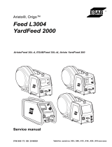 ESAB Feed L3004 User manual