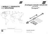 ESAB Analogue remote retrofit kit Assembly Instruction