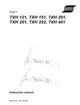 ESAB TXH 252 User manual