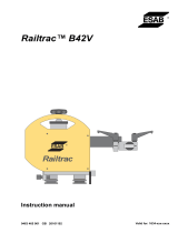 ESAB Railtrac™ B42V User manual