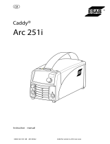 ESAB Arc 251i - Caddy Arc 251i User manual