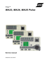 ESAB MA25 Pulse User manual