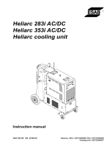 ESAB Heliarc Cooling Unit User manual