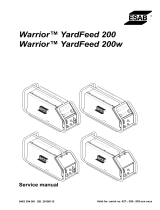ESAB Warrior™ YardFeed 200 User manual