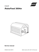 ESAB RoboFeed 3004w Aristo RoboFeed 30-4 User manual