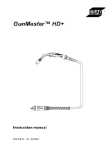 ESAB GunMaster HD+ User manual