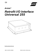 ESAB Aristo® Retrofit I/O Interface Universal 255 User manual