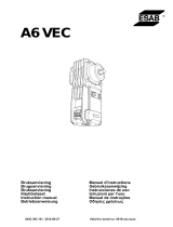ESAB A6 VEC User manual